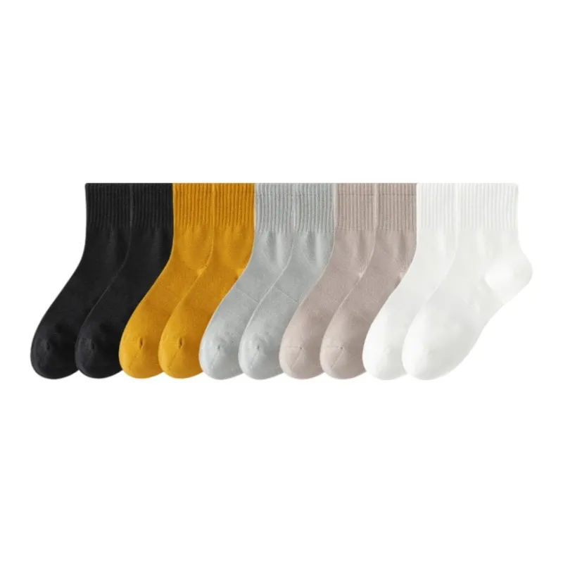 7 SEVFUN Mid Calf Socks Men's Combo Set-40