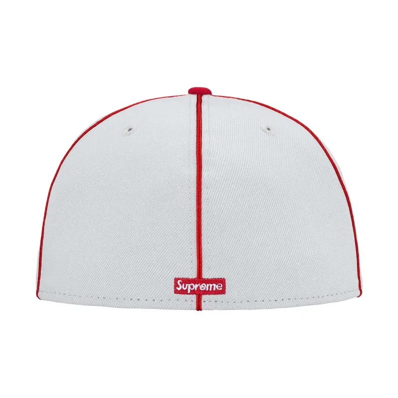 Supreme X New Era Piping Script Logo Cap-11