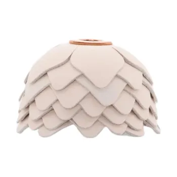 LOEWE Calfskin, Brass Pendants Unisex Beige