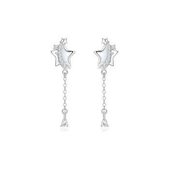 R Z Y S925 Stud Earrings Women's