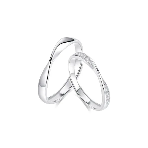 JUICY Air S999 Fine Silver Rings Unisex