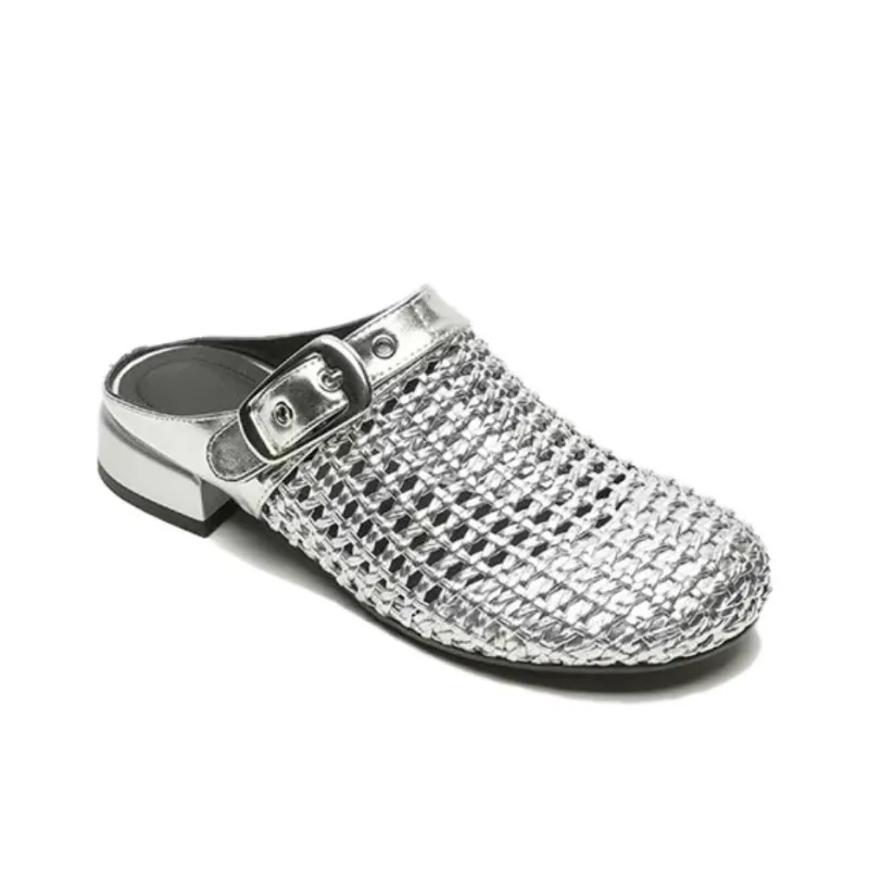 Mr.shang Slip Resistant Closed Toe Slippers Women's-3