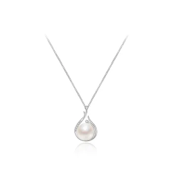 MGS White Jade Bodhi Necklaces Unisex