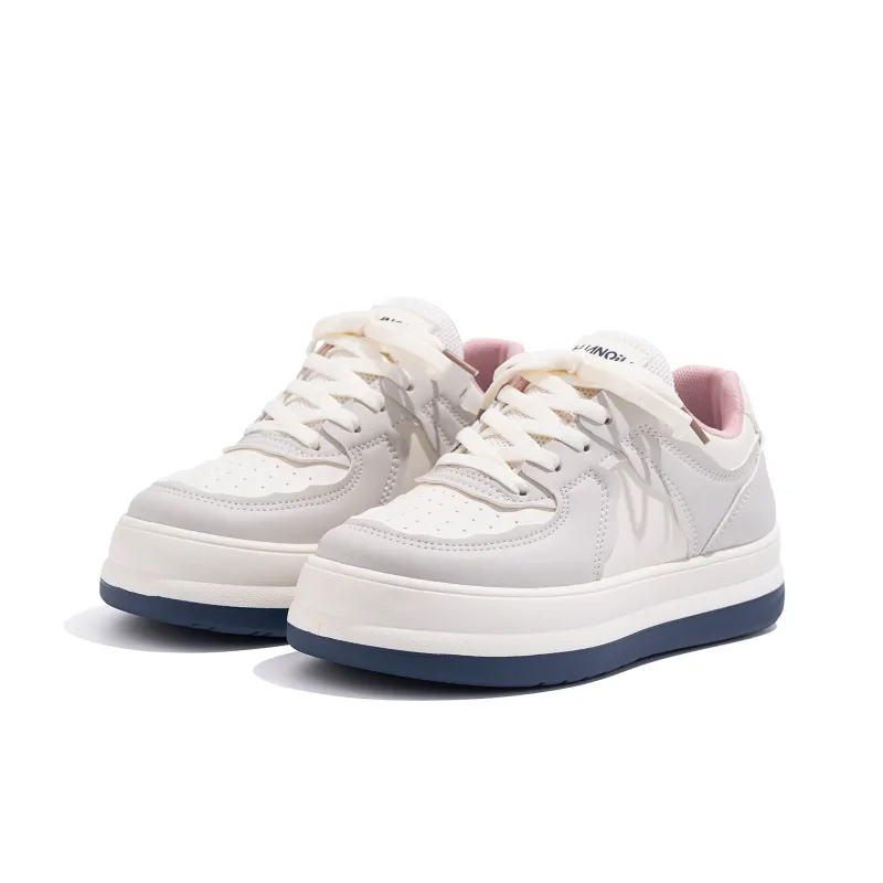 HUANQIU Wear resistant And Lightweight Low Top Skateboard Shoes Women's Aqua-3