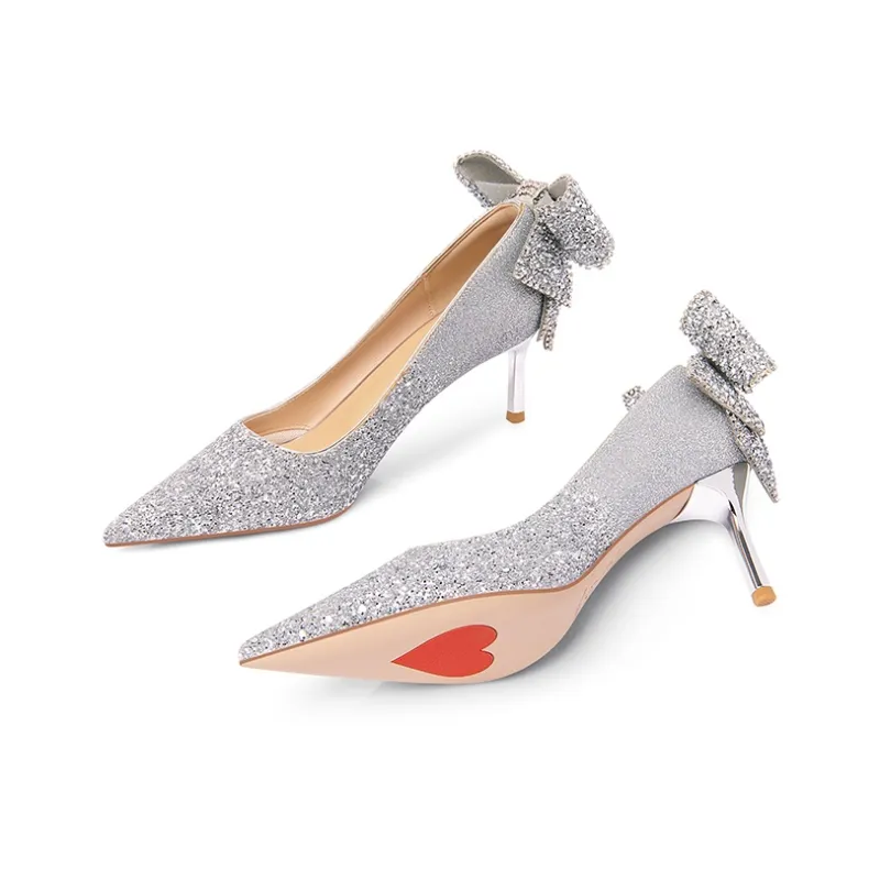 LOLY Slim Heel High Heels Women's Eternal Night Galaxy-3