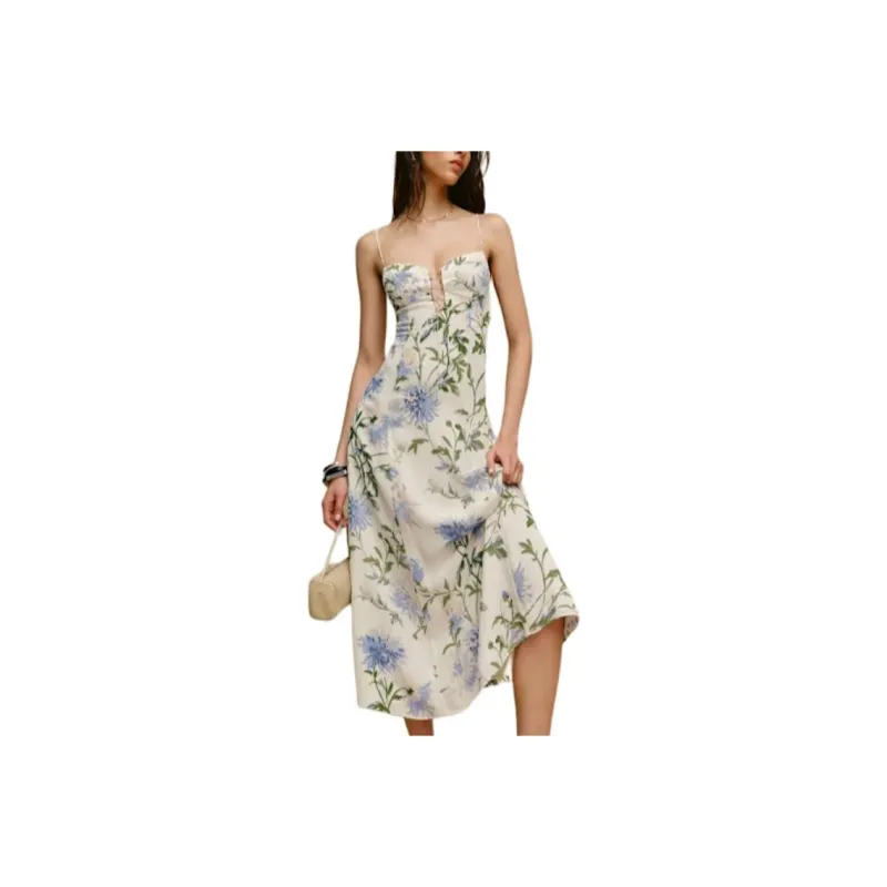 REFORMATION Emely Dress Slip Dress Women's-0