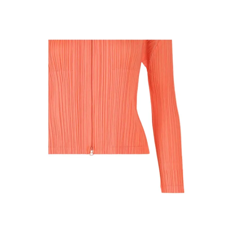 PLEATS PLEASE ISSEY MIYAKE Jackets & Coats Women's Coral Orange-2