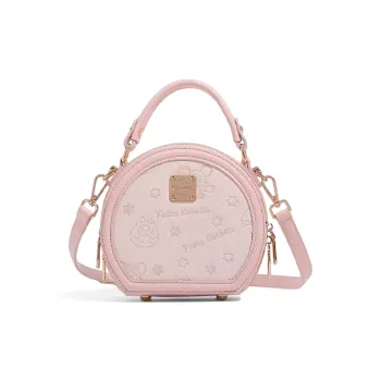 CLEVER& KETCH PU One Shoulder Handbag Regular Women's Pink/Ecru