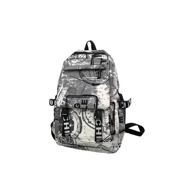 Wolfhorse Nylon Backpack Unisex Multicolor-3