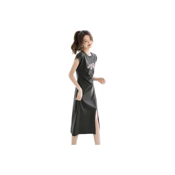Mo Han Yi Mei Short Sleeved Dress Women's