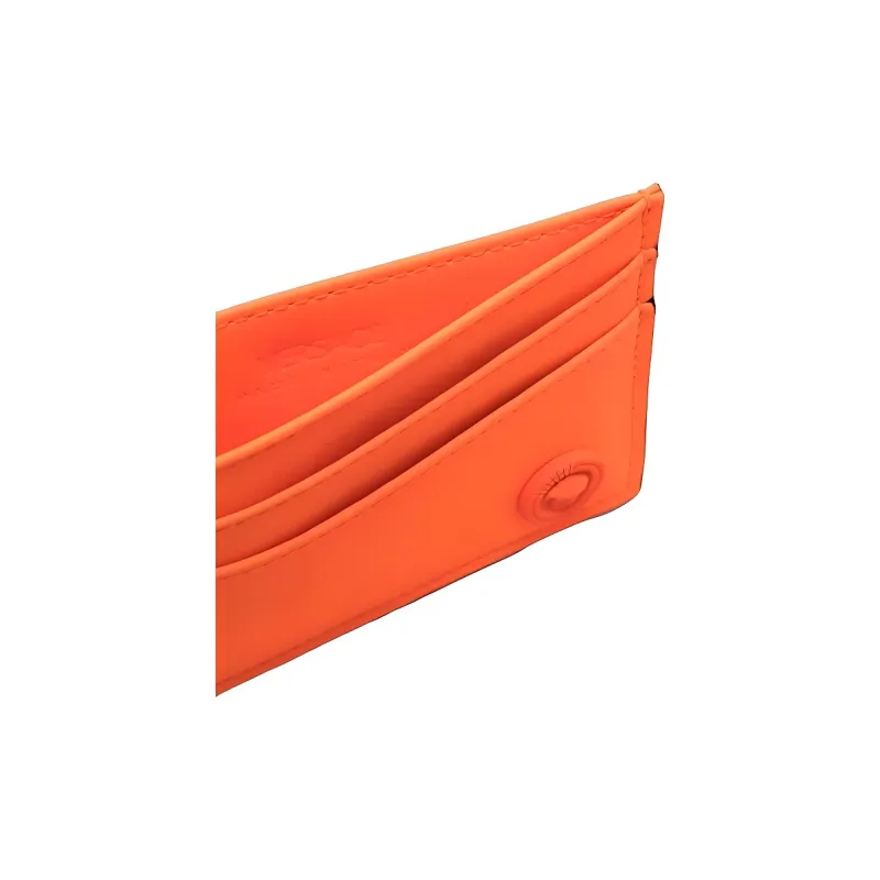 VERSACE MEDUSA BIGGIE Series Polyester Card Clip Card Holder Men's Orange-2