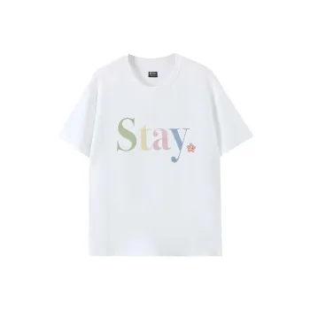 STAY UP LATE T Shirts Unisex White