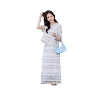 TERRE BLEUE SS25 Skirt Set Loose Fit Women's