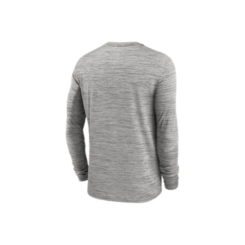 Nike Lsu Sideline Velocity Men's Nike Dri FIT College Long Sleeve T Shirt-1