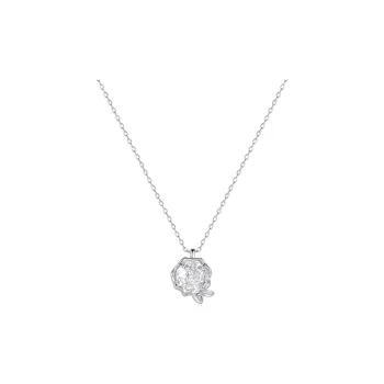 DODOGOGO Alloy, Synthetic Cubic Zirconia Necklaces Women's