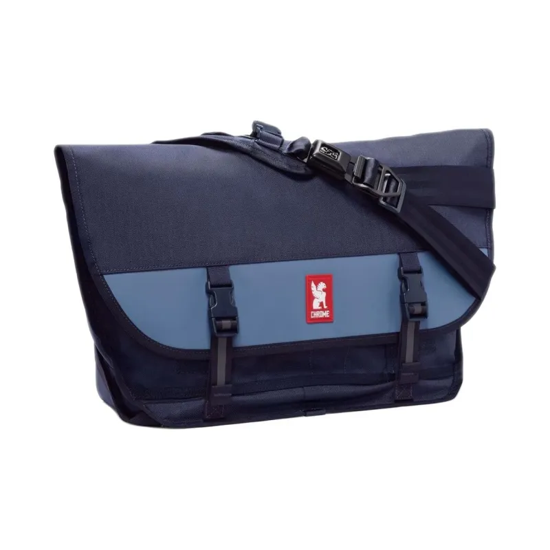 Chrome Hearts Nylon Crossbody Bag Unisex Blue-0
