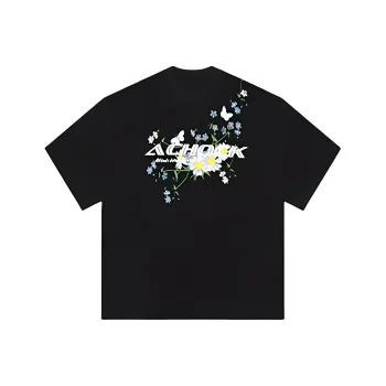 DOKZB Drop Shoulder Sleeve T Shirt Women's
