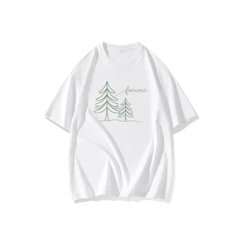 FAIRWHALE Drop Shoulder Sleeve T Shirt Women's