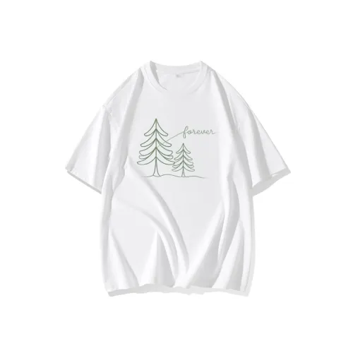FAIRWHALE Drop Shoulder Sleeve T Shirt Women's