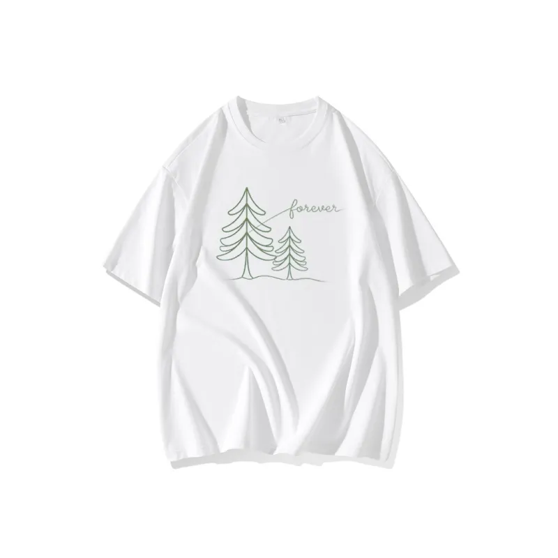 FAIRWHALE Drop Shoulder Sleeve T Shirt Women's-0