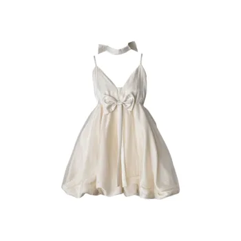 COVER TIME Slip Dresses Women's White