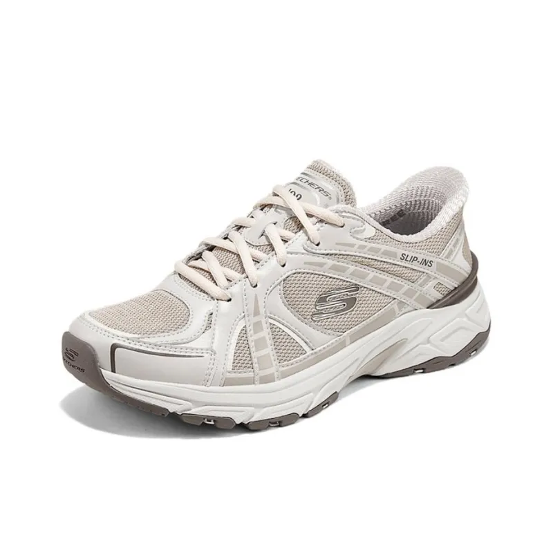 Skechers SPORT WOMENS Anti Slip Wear Resistant Low Top Chunky Sneakers Women's Umber-1