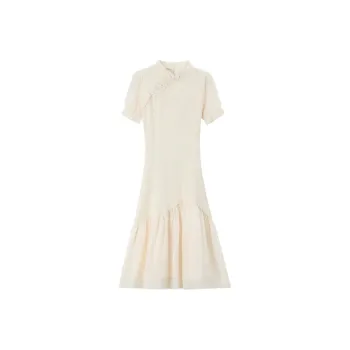 Mu Xiao Xin Short Sleeved Dress Women's