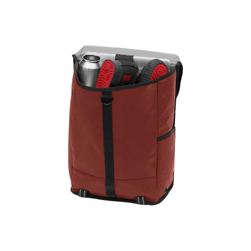 Chrome Hearts Nylon Backpack Unisex Brick Red-3