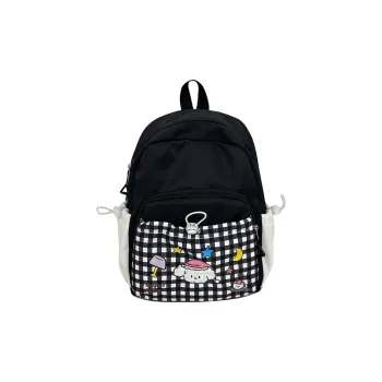 Kewuku Nylon Backpack Unisex Multicolor