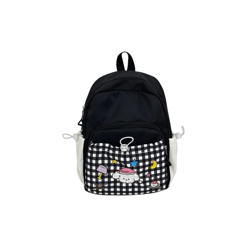 Kewuku Nylon Backpack Unisex Multicolor-0