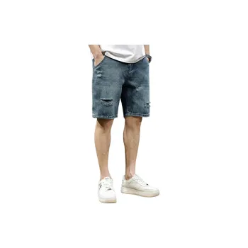 Tonlion Denim Shorts Men