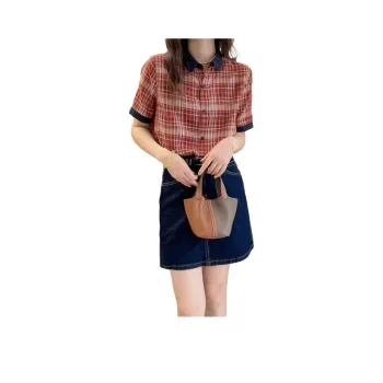 Mu Xiao Xin Shirts Women's Red