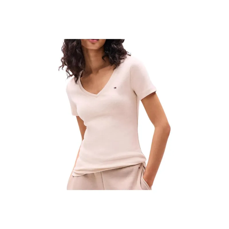 Tommy Hilfiger T Shirt Women's Beige-0