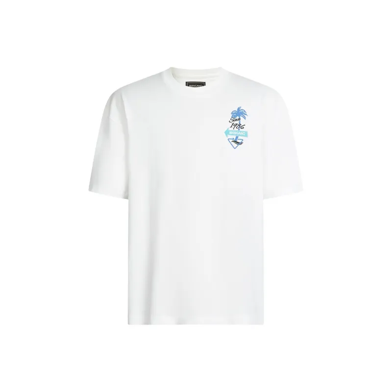 MANGANO T Shirts Men White-0