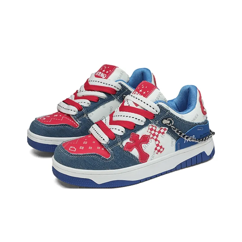 BEN SHERMAN Coverage Slip Resistant And Abrasion Resistant Low Top Skateboard Shoes Unisex-6