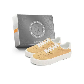 HACKBUTEER Low Top Skateboard Shoes Men's Box Included