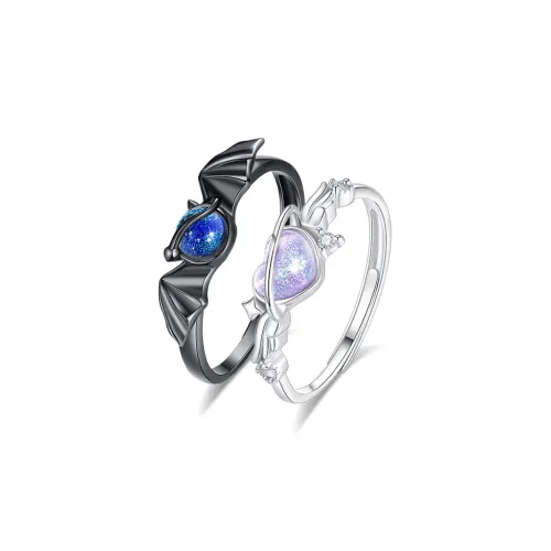 D.K.X Colored Glaze Rings Unisex
