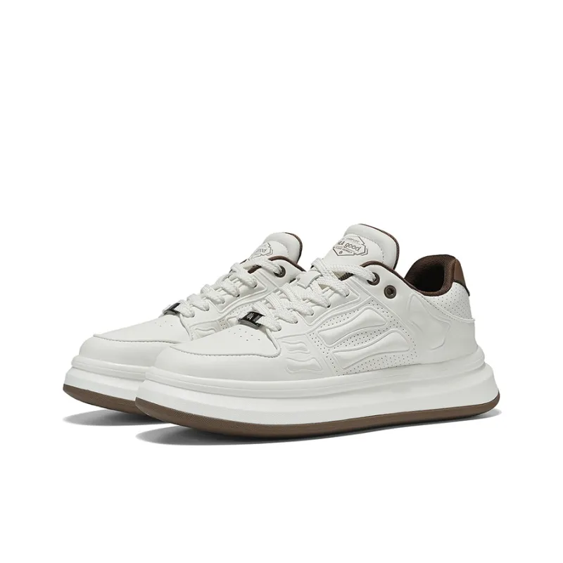 HLA Breathable Height Increase Low Top Skateboard Shoes Men's-1
