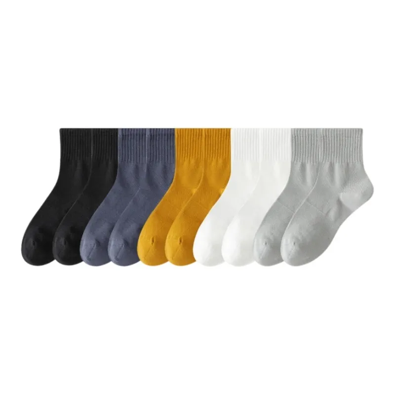 7 SEVFUN Mid Calf Socks Men's Combo Set-36