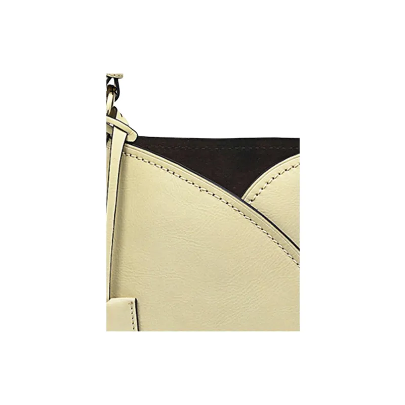 RADLEY Cow Leather Bucket Bags Crossbody Bag Shoulder Bag Medium Size Women's Beige-3