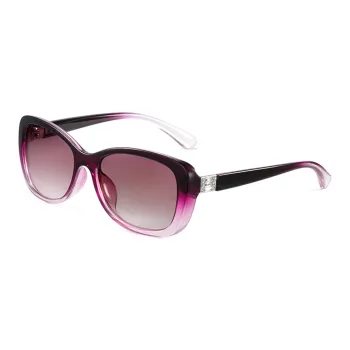 COLORE.IN Alloy Butterfly Sunglasses Women's