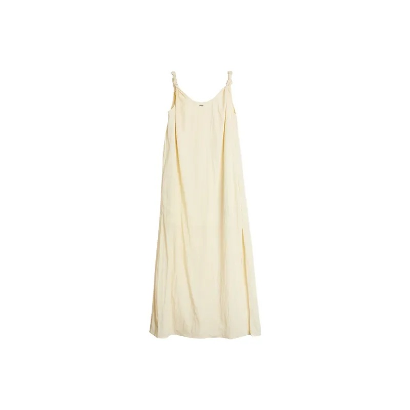 ELLE Slip Dresses Women's Yellow-0