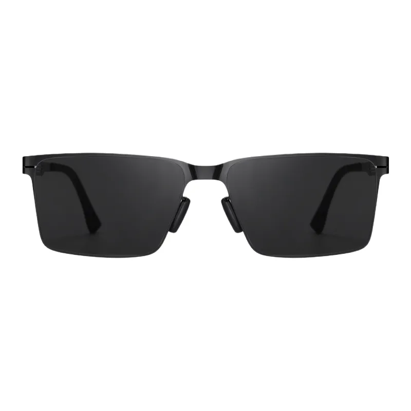 COLORE.IN Alloy Square Sunglasses Men's-1