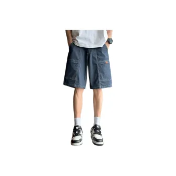 Tonlion Denim Shorts Men Original