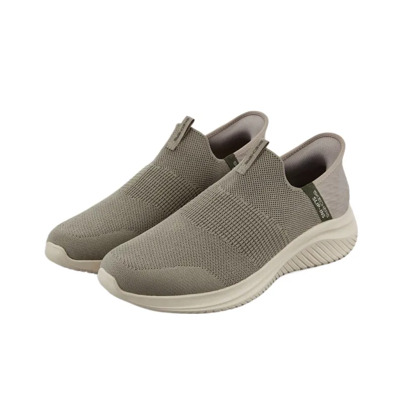 Skechers Ultra Flex 3.0 Low Top Casual Shoes Men's Green-3