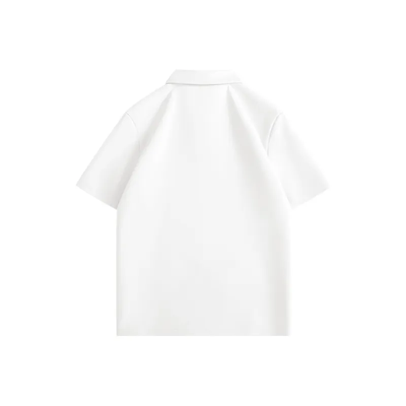 Red bean Polo Shirts Men-4