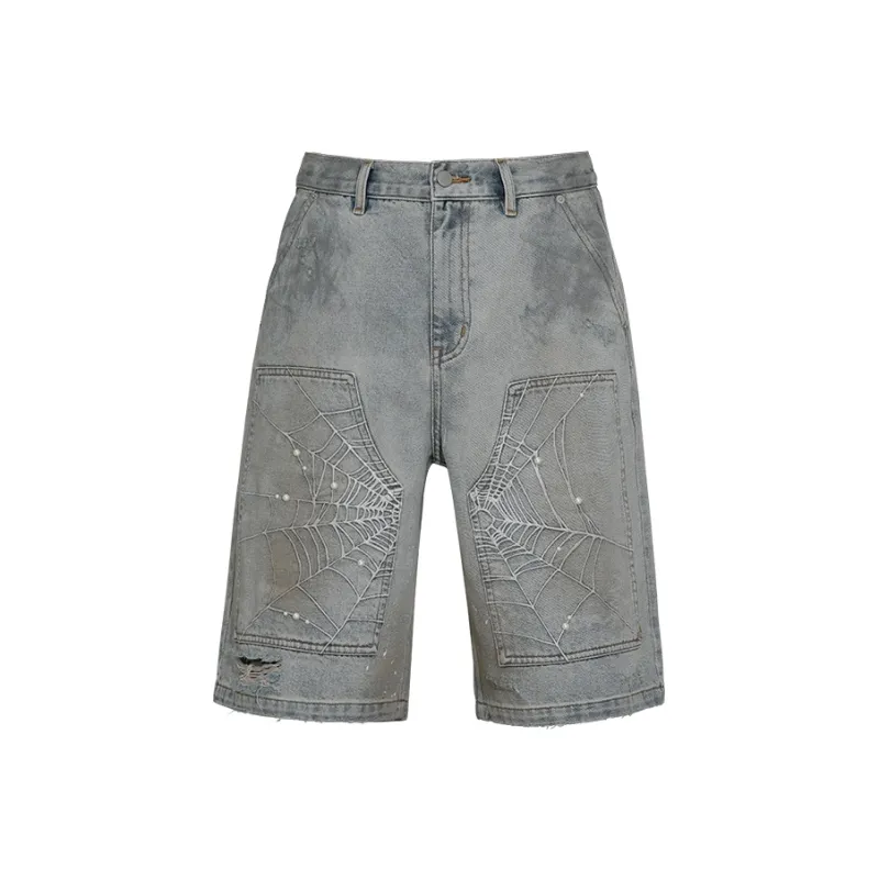 UNTILWERICH Denim Shorts Unisex-0