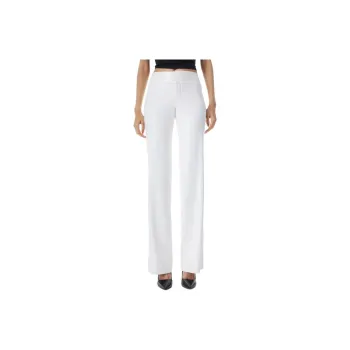 ALICE+OLIVIA Olivia Vegan leather Flared Trousers