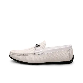 BAGE Gommino Loafers Men Black