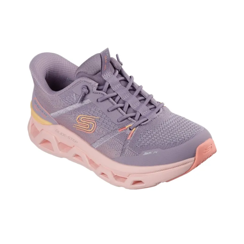 Skechers Glide Step Low Top Running Shoes Women's Lavender-2